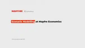 Scenario Modellingat Mapfre Economics Mercado Español Seguros 2020