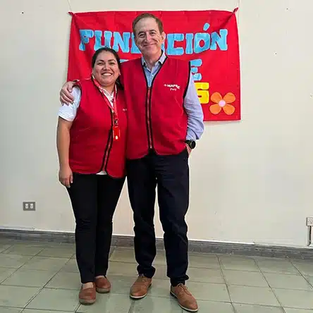 Mariella and Antonio Huertas