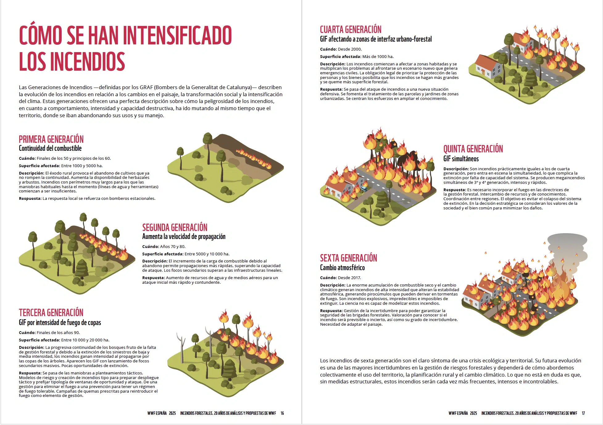 Estas son las razones de que los «megaincendios» sean tan peligrosos 